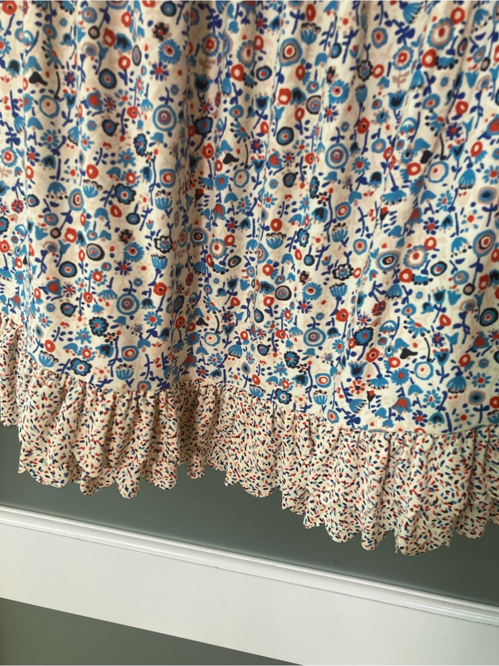 Marc Jacobs FLORAL FRUTTI Ruffled Tier Tankini Top and Matching Skirt - M - Picture 6 of 16